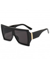 Large Frame Oversized Black Sunglasses For Men