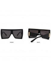 Large Frame Oversized Black Sunglasses For Men
