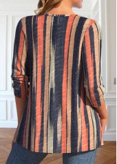 Brick Red Plus Size Cardigan and Tank Top