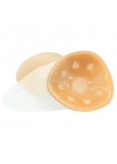 Skin Color Rabbit Ear Silicone Bra Set