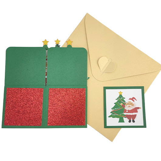 Christmas Multi Color Party Gift Card