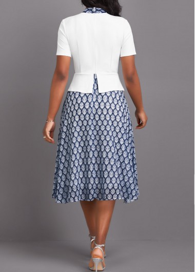 collared dresses women Mikel Linen Snap-Up Collared Dress S