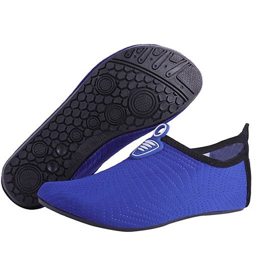 Waterproof Dark Blue Rubber Water Shoes