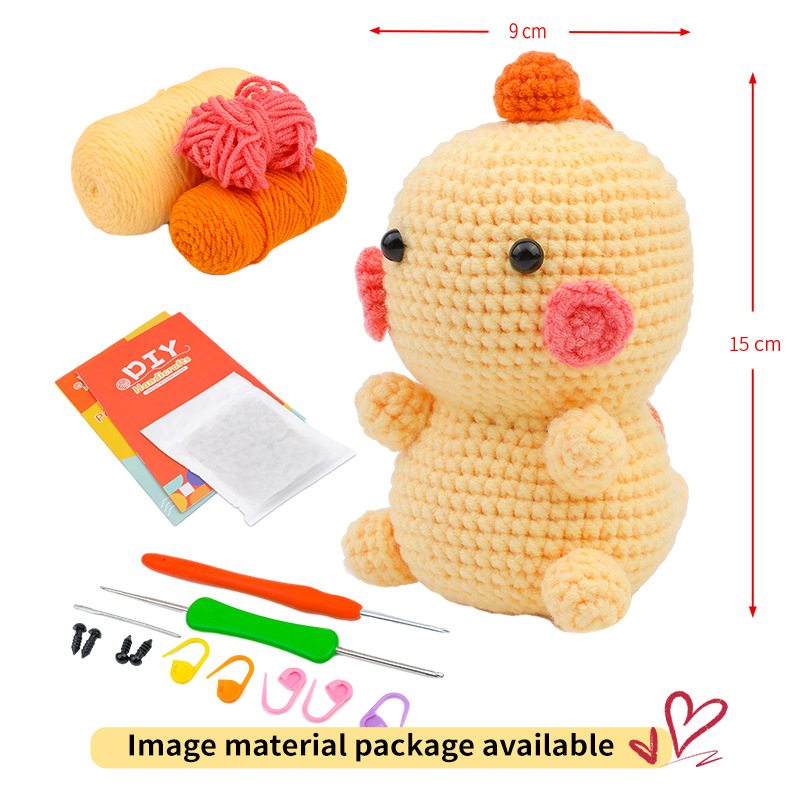 Light Yellow Diy Doll Material Sets Decoration