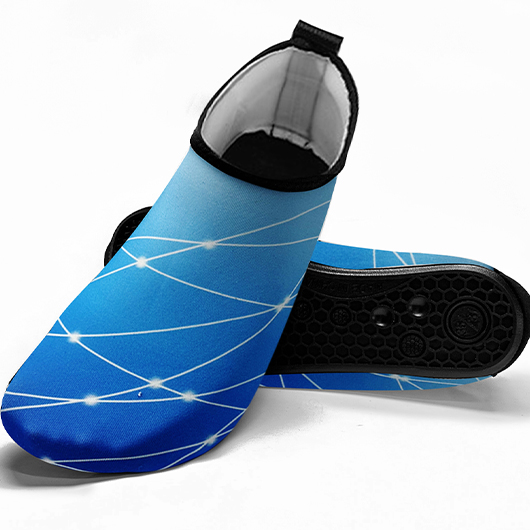 Ombre Waterproof Sky Blue Water Shoes