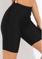 Contrast Lace Up Black Swimdress Top-No Bottom