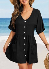 Button Black Cover Up