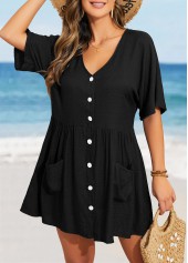 Button Black Cover Up