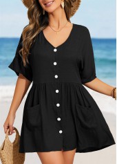 Button Black Cover Up