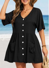 Button Black Cover Up