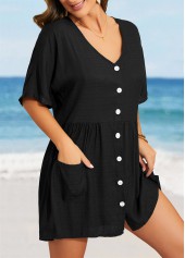 Button Black Cover Up