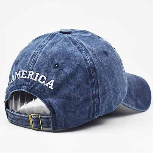 American Flag Hat Blue Baseball Cap