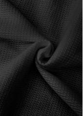 Lightweight Scoop Neck Black Camisole Top