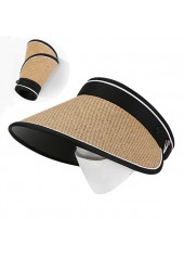 Light Camel Weave Detail Sun Hat