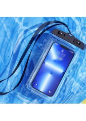Waterproof Black One Size Phone Case