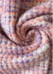 Embroidery Pink Short Sleeve V Neck T Shirt