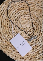 Dragonfly Design Alloy Retro Silver Necklace