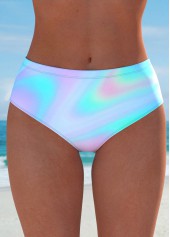 Ombre Ruffle Multi Color Tankini Set