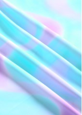 Ombre Ruffle Multi Color Tankini Set