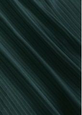 Feathers Print Surplice Turquoise Tankini Set