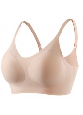 Scoop Seamless Skin Color Breathable Bra
