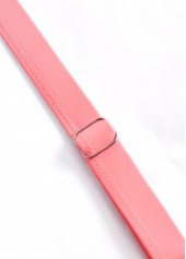 Mid Waisted Peach Red Plus Size Tankini Set