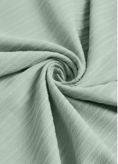 Floral Print Tummy Coverage Sage Green Long Sleeve Dress