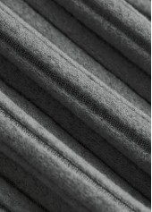 Striped Patchwork Orange Long Sleeve Turn Down Collar Sweatshirt