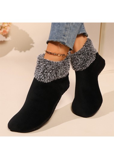 Black Thick Waterproof Low Cut Socks
