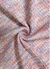 Round Neck Multi Color Long Sleeve Sweatshirt