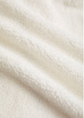 Button White Sleeveless Stand Collar Waistcoat