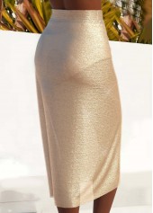 Champagne Bowknot Design Hot Stamping Sarong