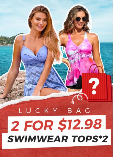 Lucky Bag-Random Color Swimwear Top-2 Piece-2