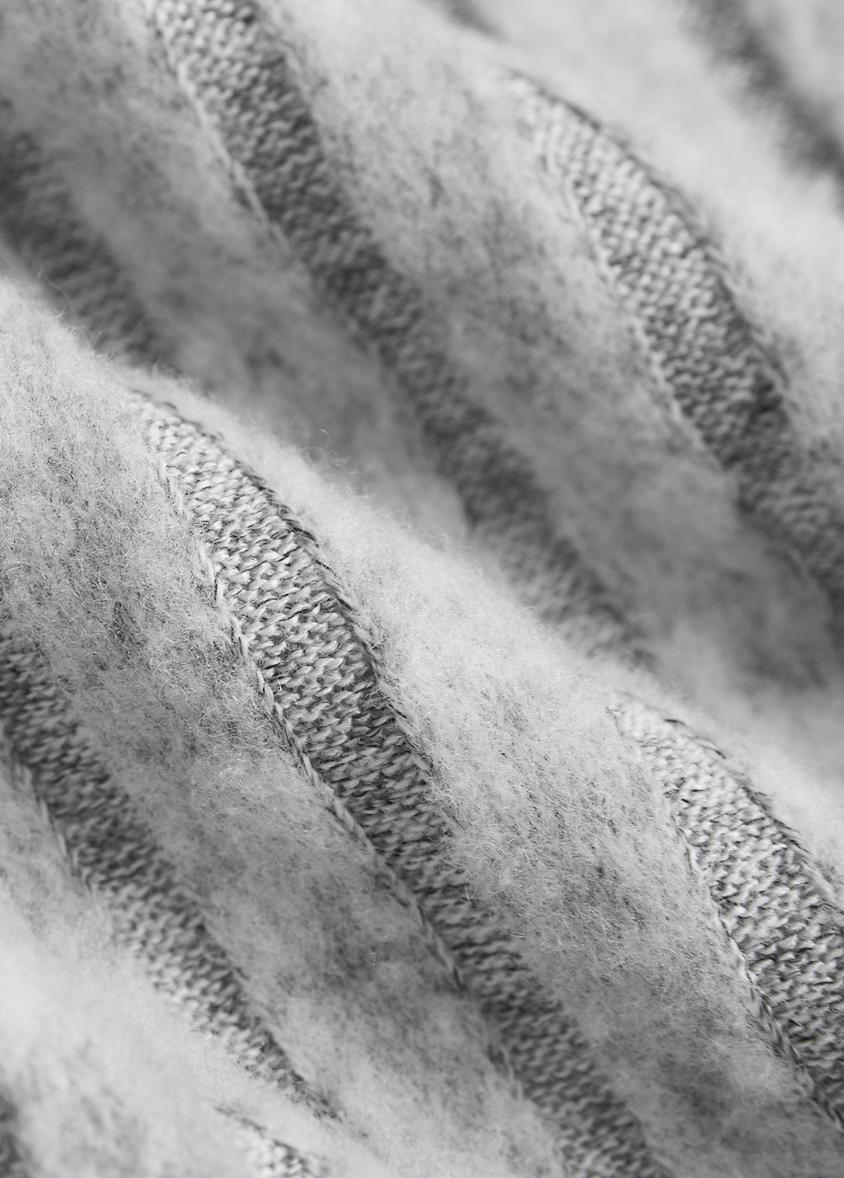 Plus Size Light Grey Patchwork Long Sleeve Sweatshirt