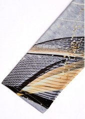 Plus Size Light Grey Marl Criss Cross T Shirt