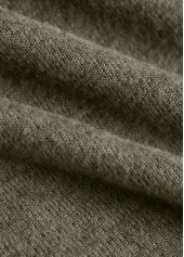 Asymmetry Olive Green Long Sleeve V Neck T Shirt