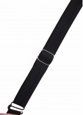 Patchwork Criss Cross Pink Bikini Set