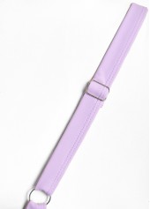 Criss Cross Light Purple One Piece Swimdress