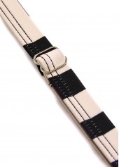 Plus Size Light Coffee Geometric Print Ruffle Tankini Set