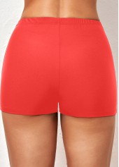 Plus Size Mid Waisted Swim Shorts