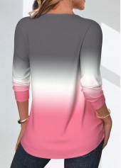 Ombre Pink T Shirt
