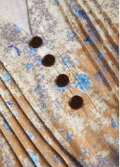 Tuck Stitch Short Sleeve Multi Color T Shirt