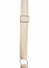 High Waisted Tie Beige Bikini Set