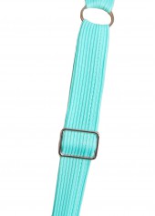 Jacquard Square Neck Mint Green One Piece Swimdress