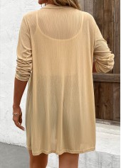 Lightweight Long Sleeve Button Light Cardigan