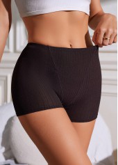 Breathable Dark Coffee High Waisted Panty