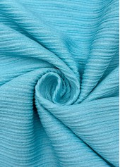 Jacquard Mint Green A Line Short Sleeve Dress