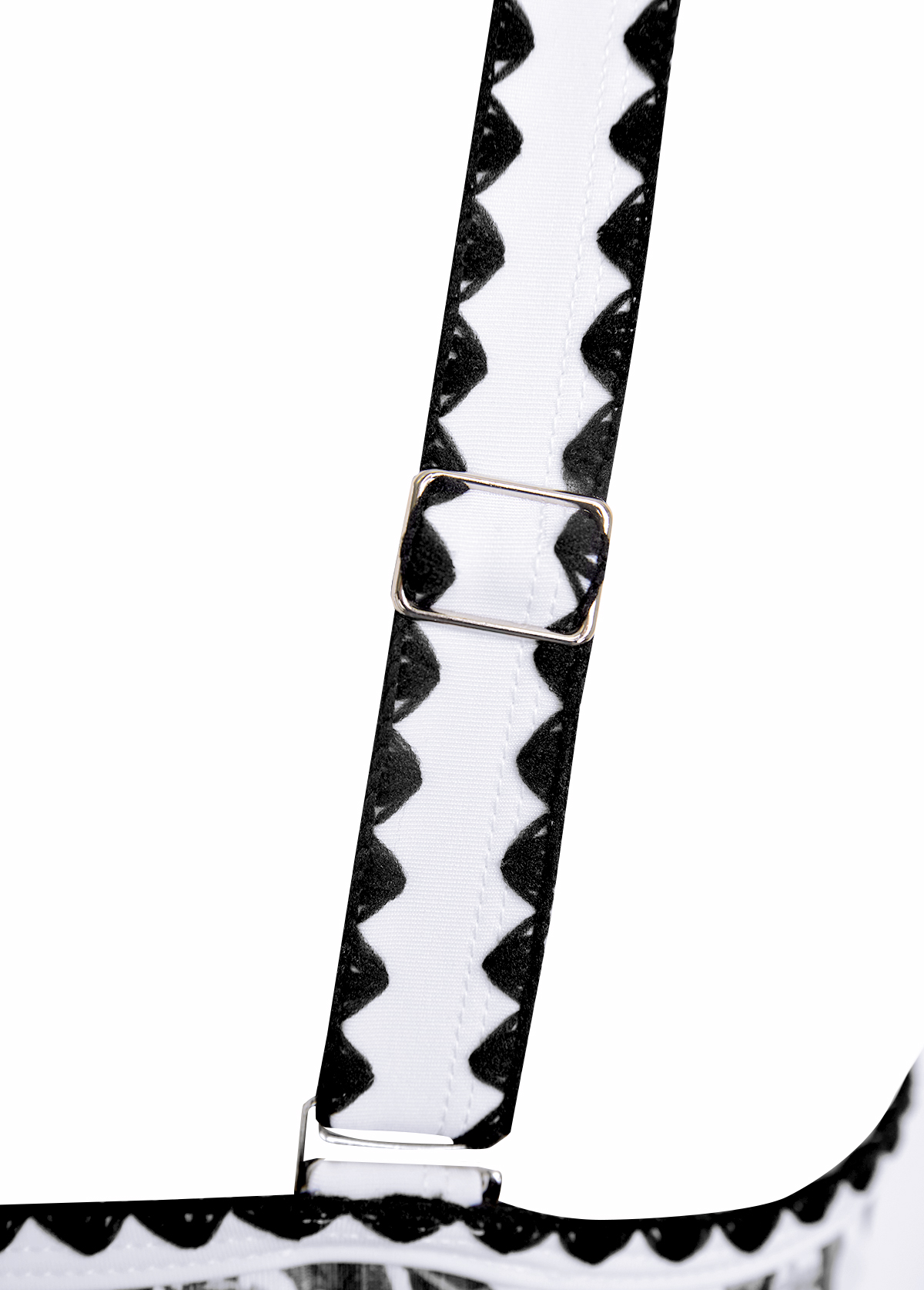 Random Floral Print Drawstring Black One Piece Swimwear