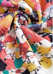 Ombre Cut Out White Long Sleeve T Shirt