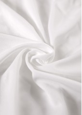 Layered White Strappy V Neck Camisole Top